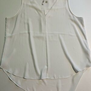 Cato Women's White Sleeveless Top